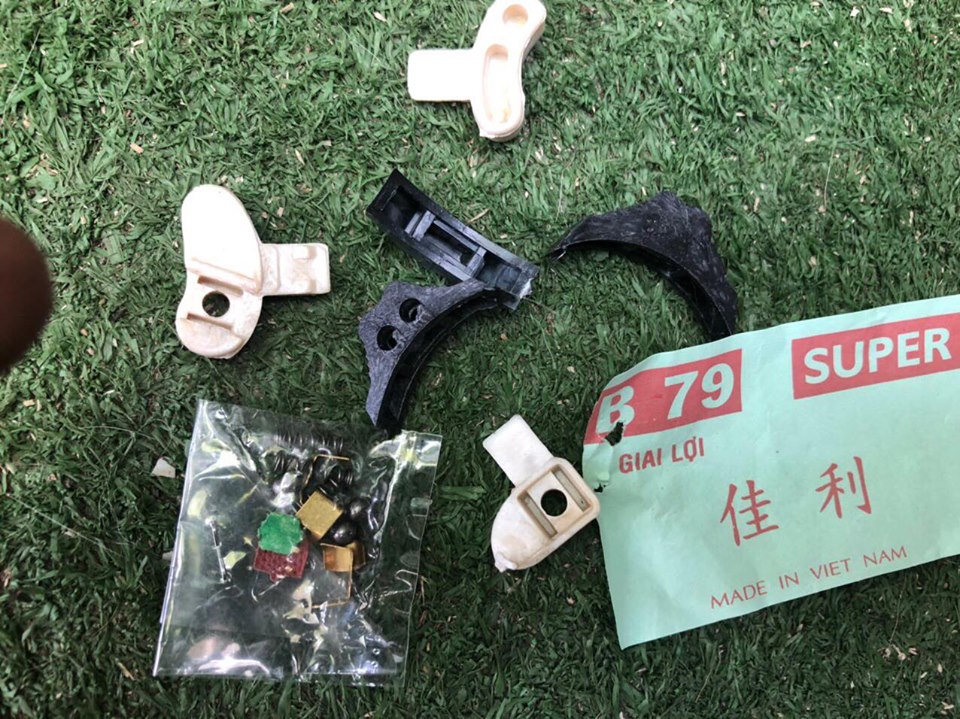 công tắc, cần gạt cho cùm zin cub 79 đầu vênh-cub cánh én 79