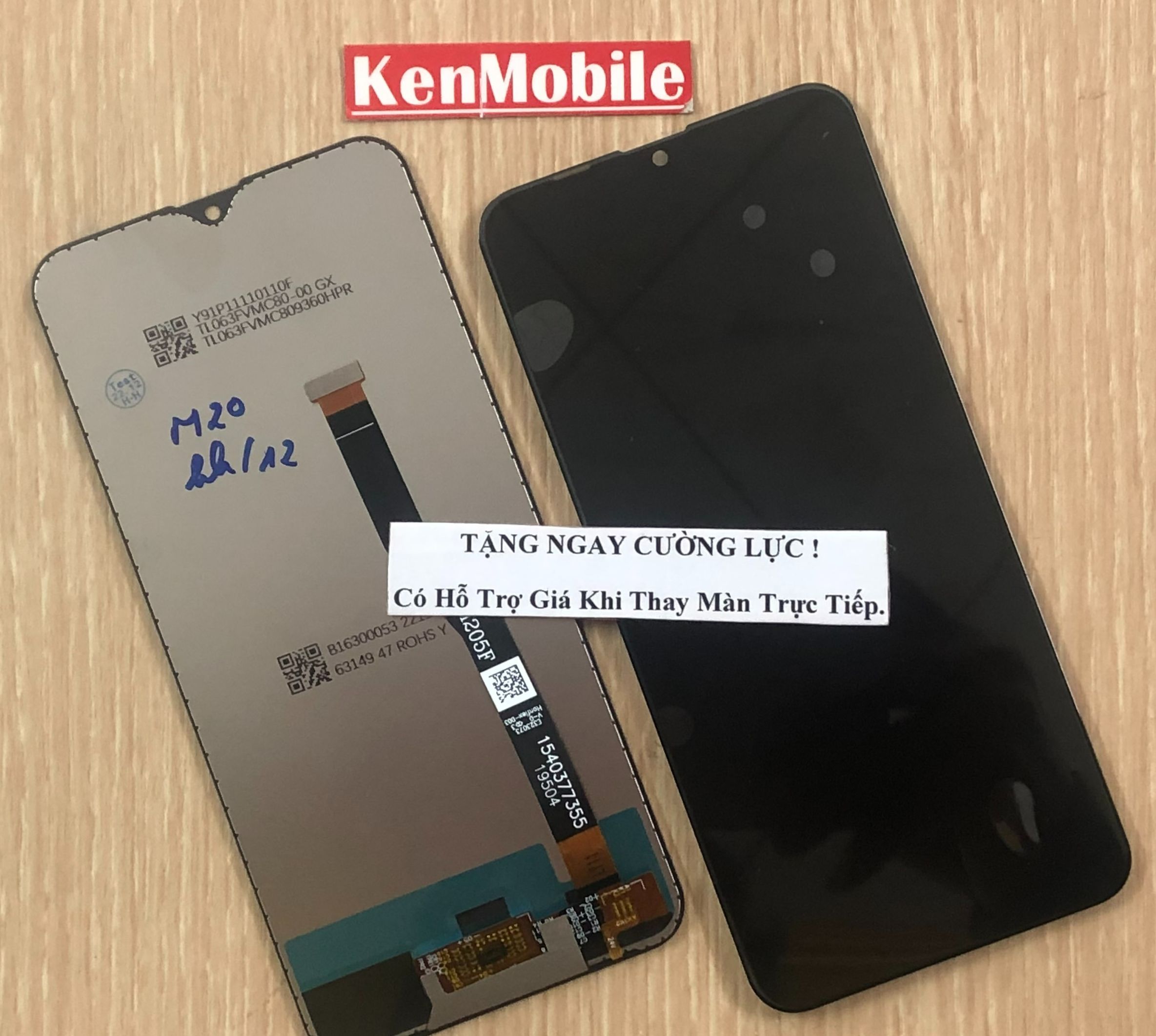 Màn Hình Tương Thích SS M20 / M205F (tặng keo dán + cường lực)