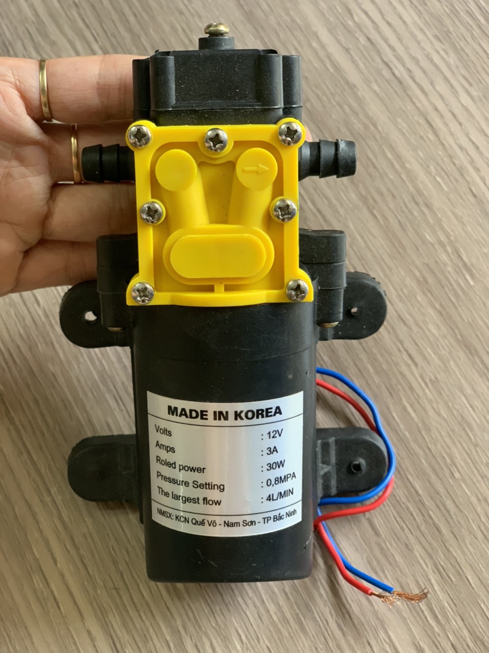 [HCM]Bơm phun sương 12v