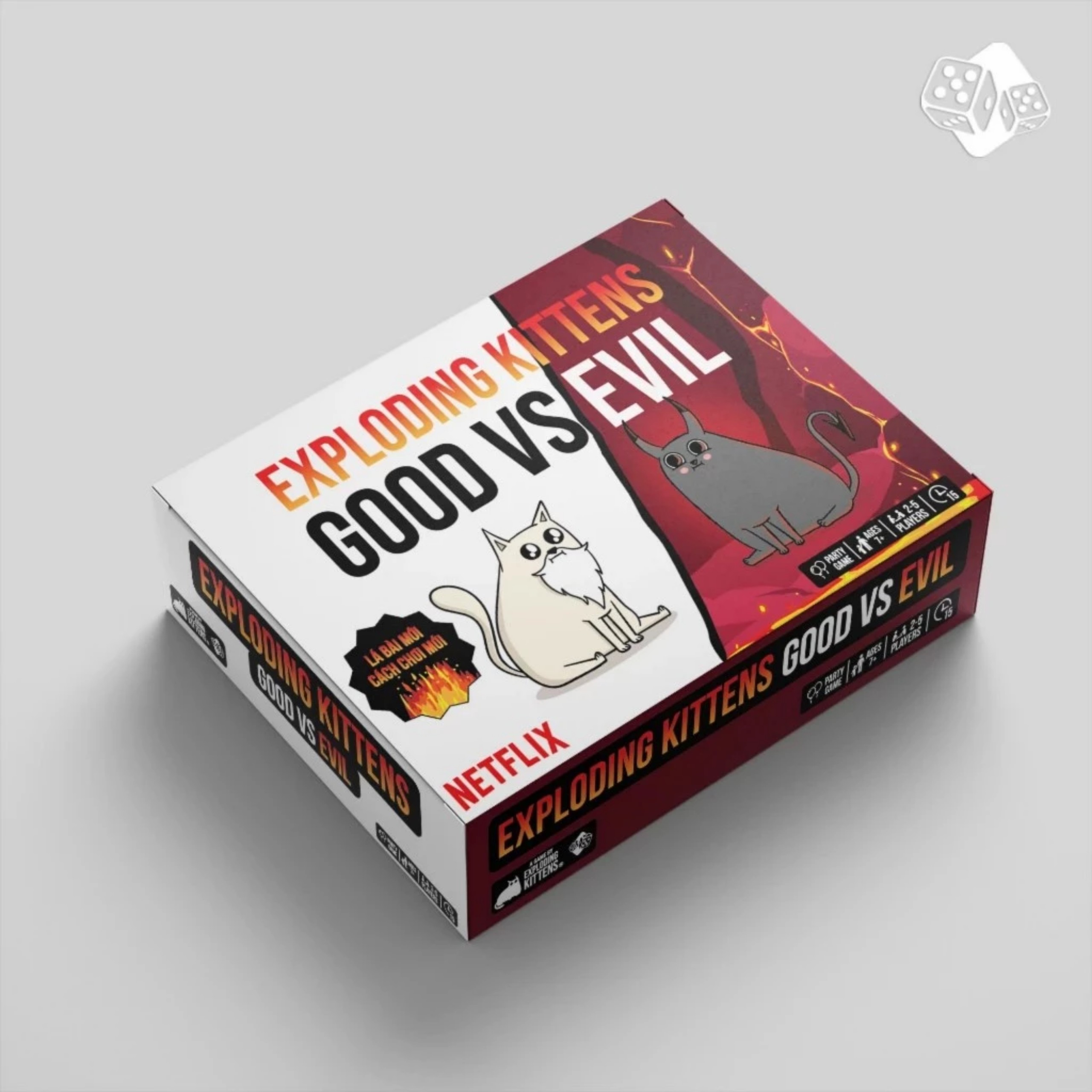 Bài Mèo Nổ Good vs Evil Exploding kittens việt hoá