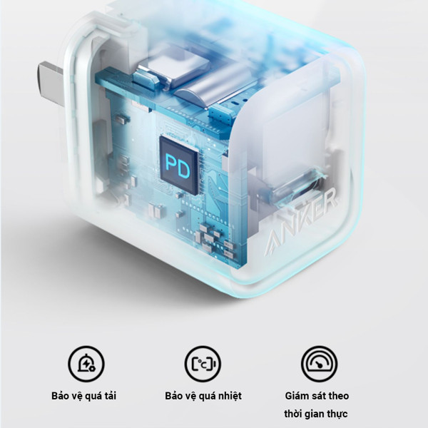 Sạc Nhanh Anker 312 20W - A2678 (Hàng chính hãng bảo hành 18 tháng)