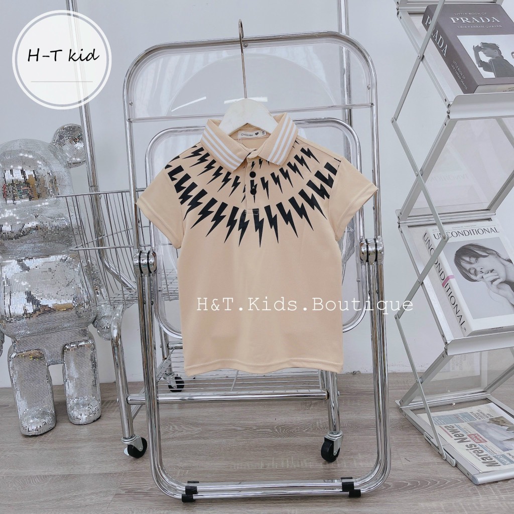 Áo polo tia chớp 23-30kg