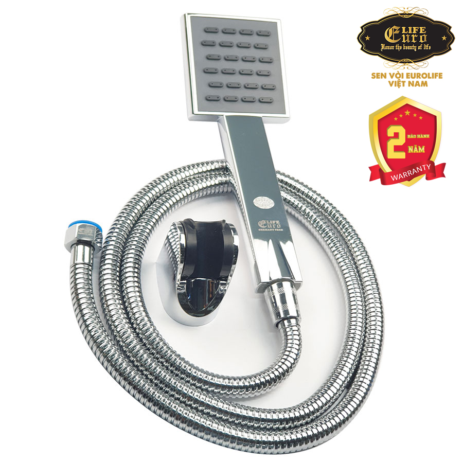 Bộ tay dây sen 1 chế độ phun nước eurolife el-104sh