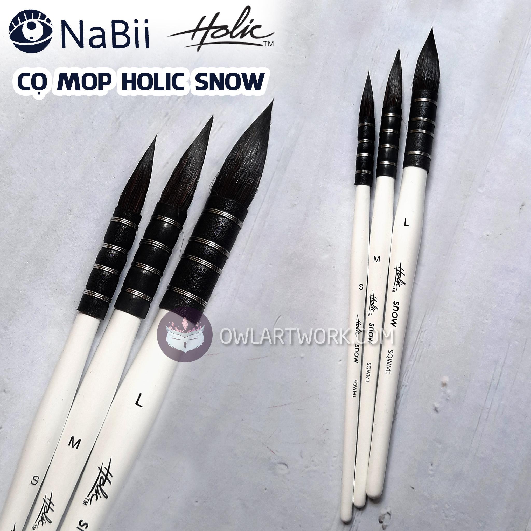 [HCM]Cọ Mop Holic Snow Vẽ Màu Nước - NABII ART