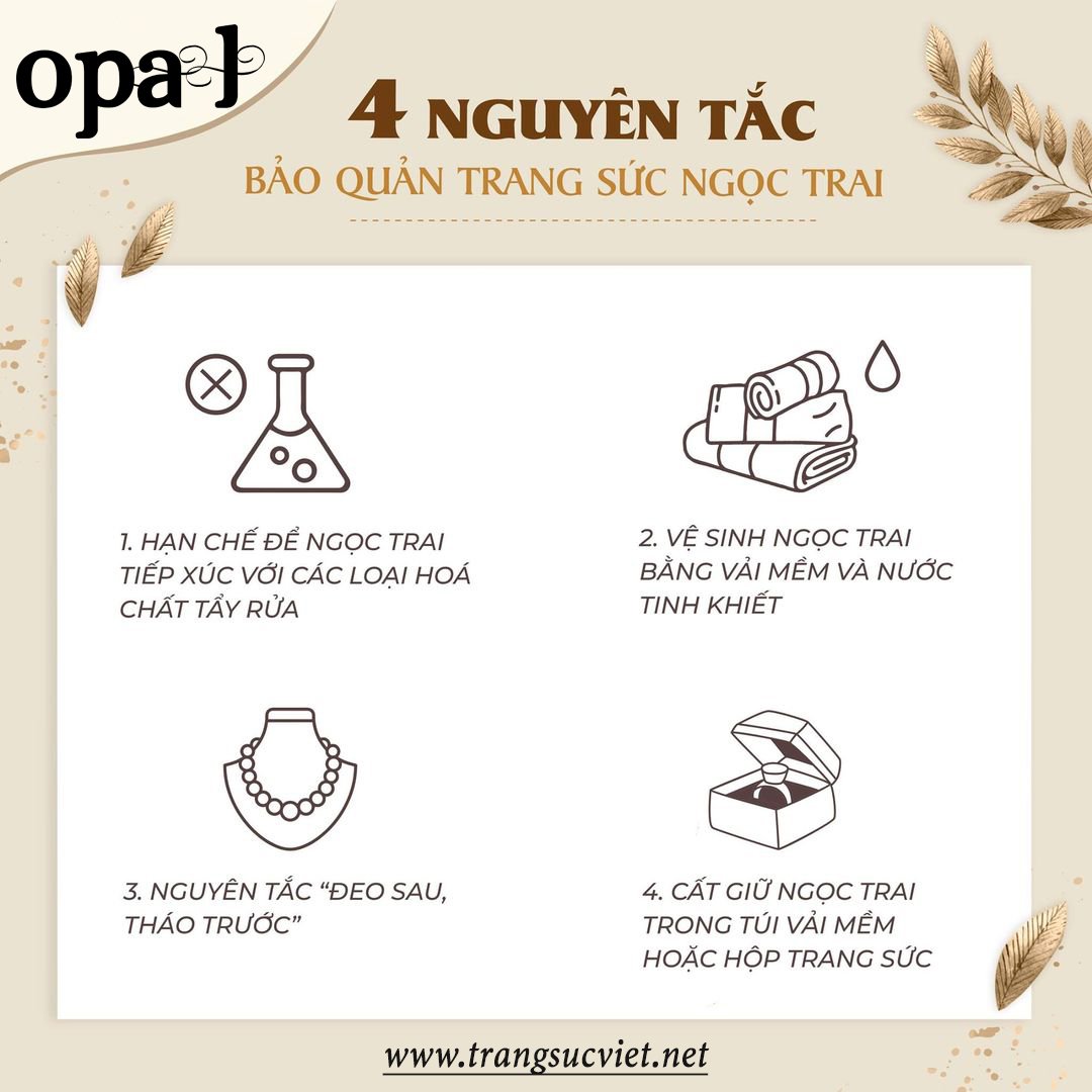 Nhẫn bạc đính Ngọc Trai OPAL