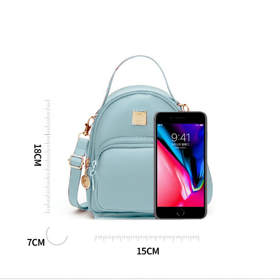 [HCM]Balo Mini Nhỏ Xinh Da Trơn