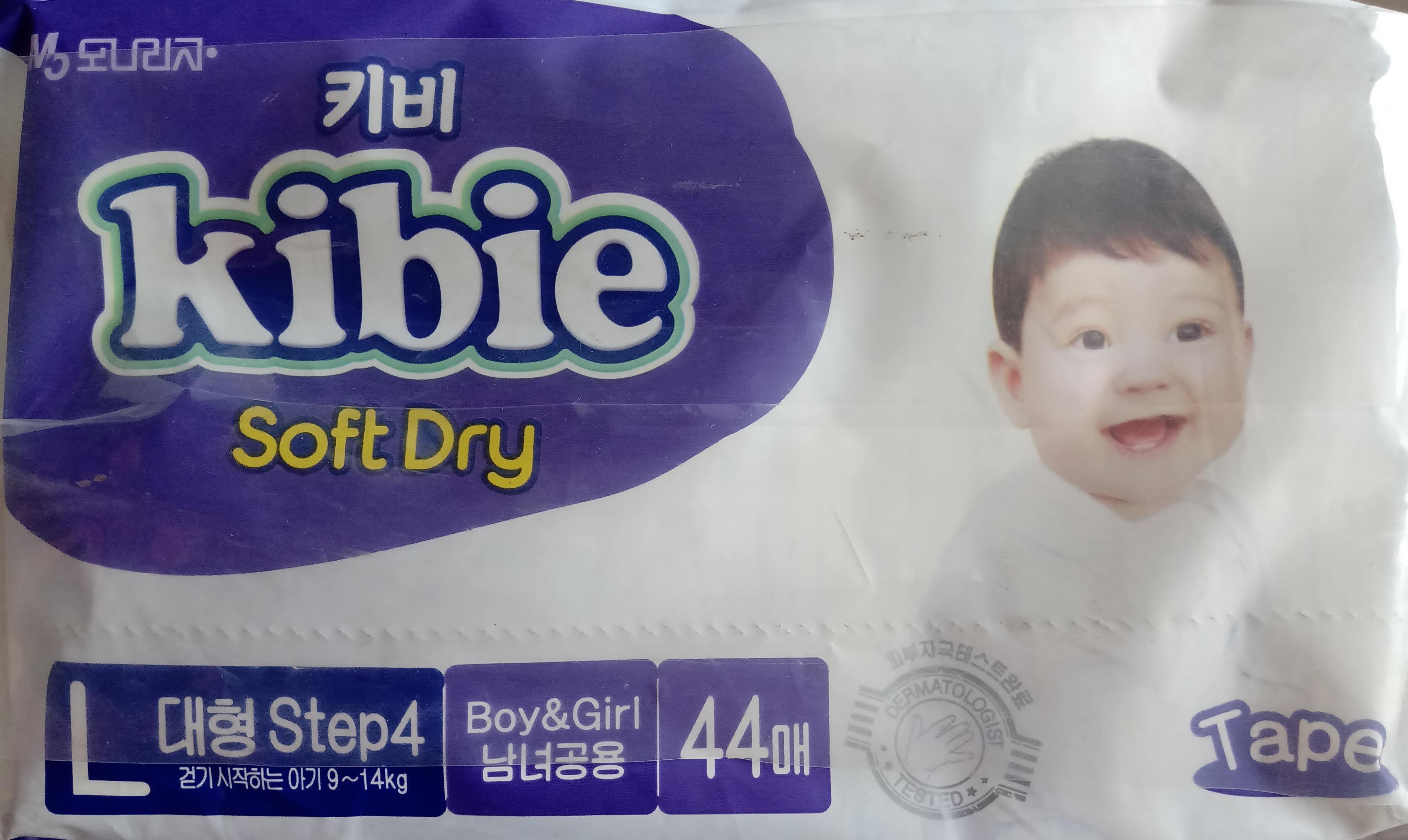 Bỉm dán Kibie Hàn Quốc size L44 ( 9-14Kg )