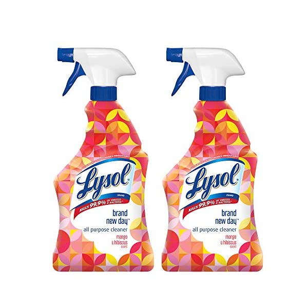 XỊT DIỆT KHUẨN LYSOL MANGO & HIBISCUS 946ml ( chai gần 1 kg)
