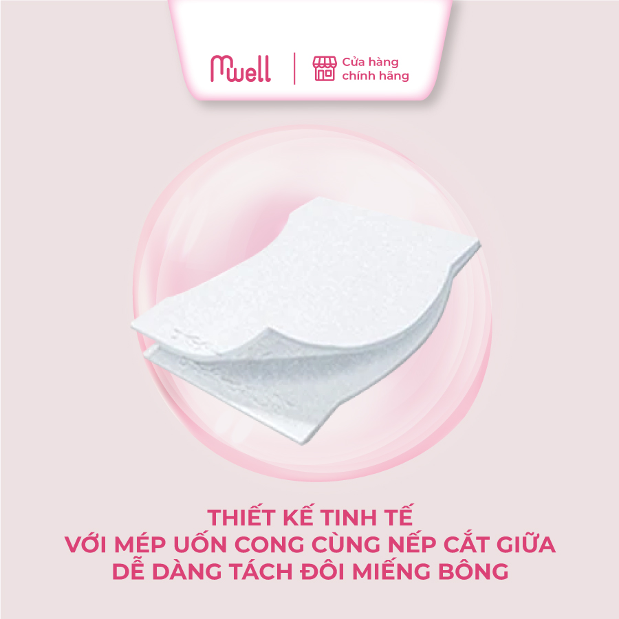 Bông Tẩy Trang Silcot Đắp Dưỡng Miếng Đôi 40 miếng/hộp