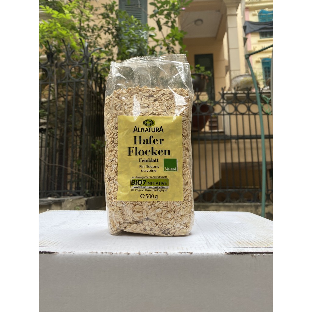 [HCM]1KG Yến Mạch Hữu Cơ Cán Vỡ FT .