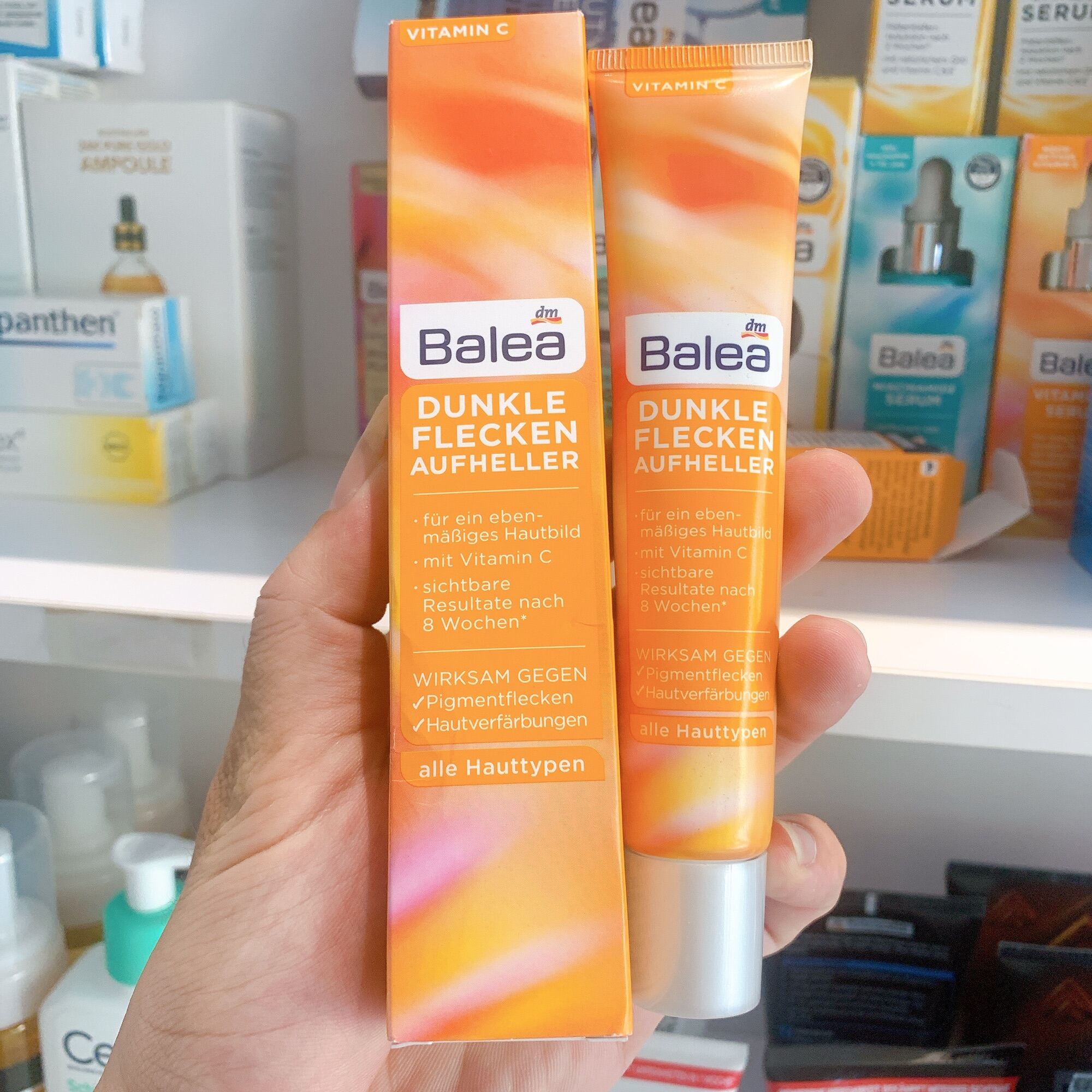 (Bill Đức ) - KEM NÁM BALEA DUNKLE FLECKEN AUFHELLER - nội địa Đức