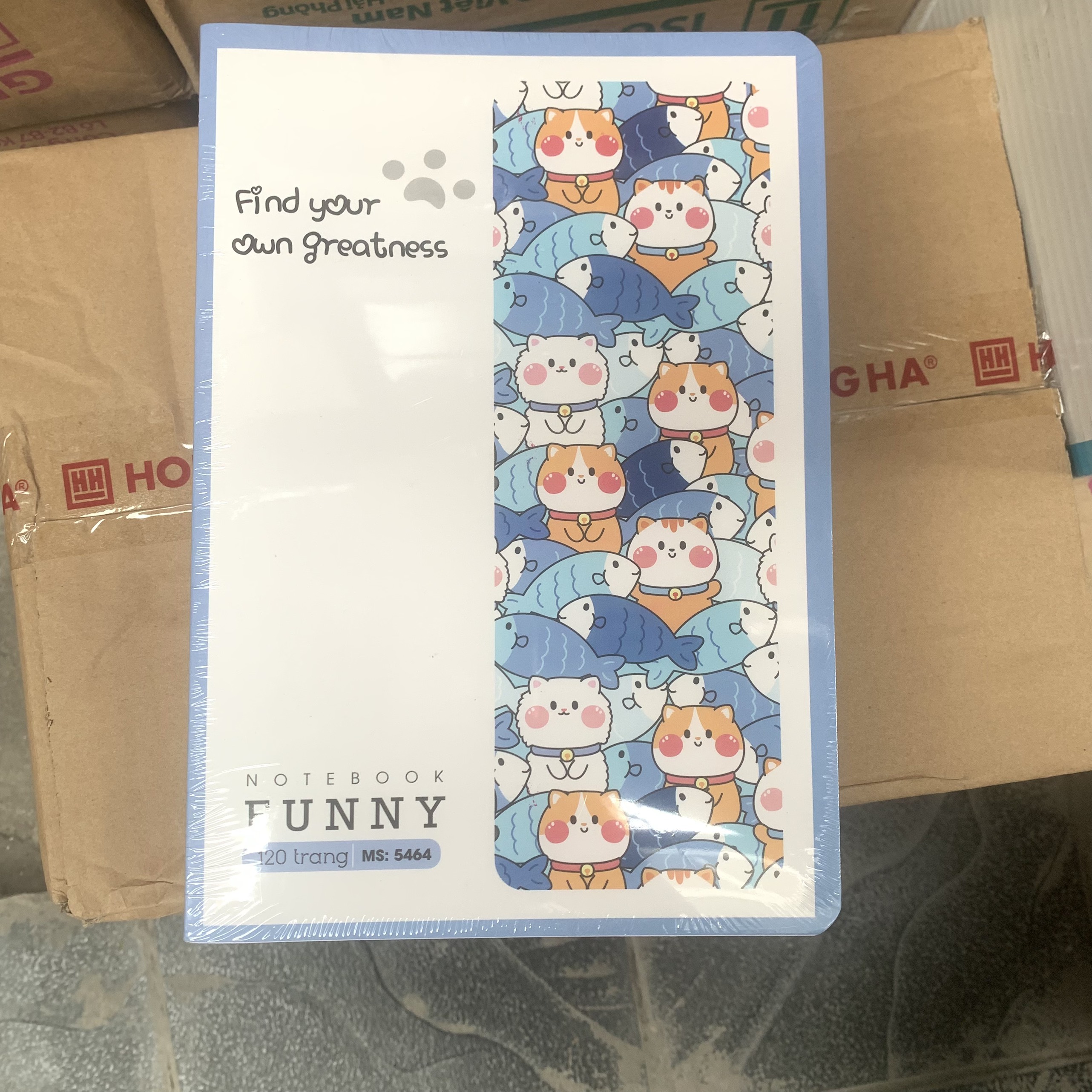 Vở FUNNY 80 trang 5457 (Dòng kẻ ngang)
