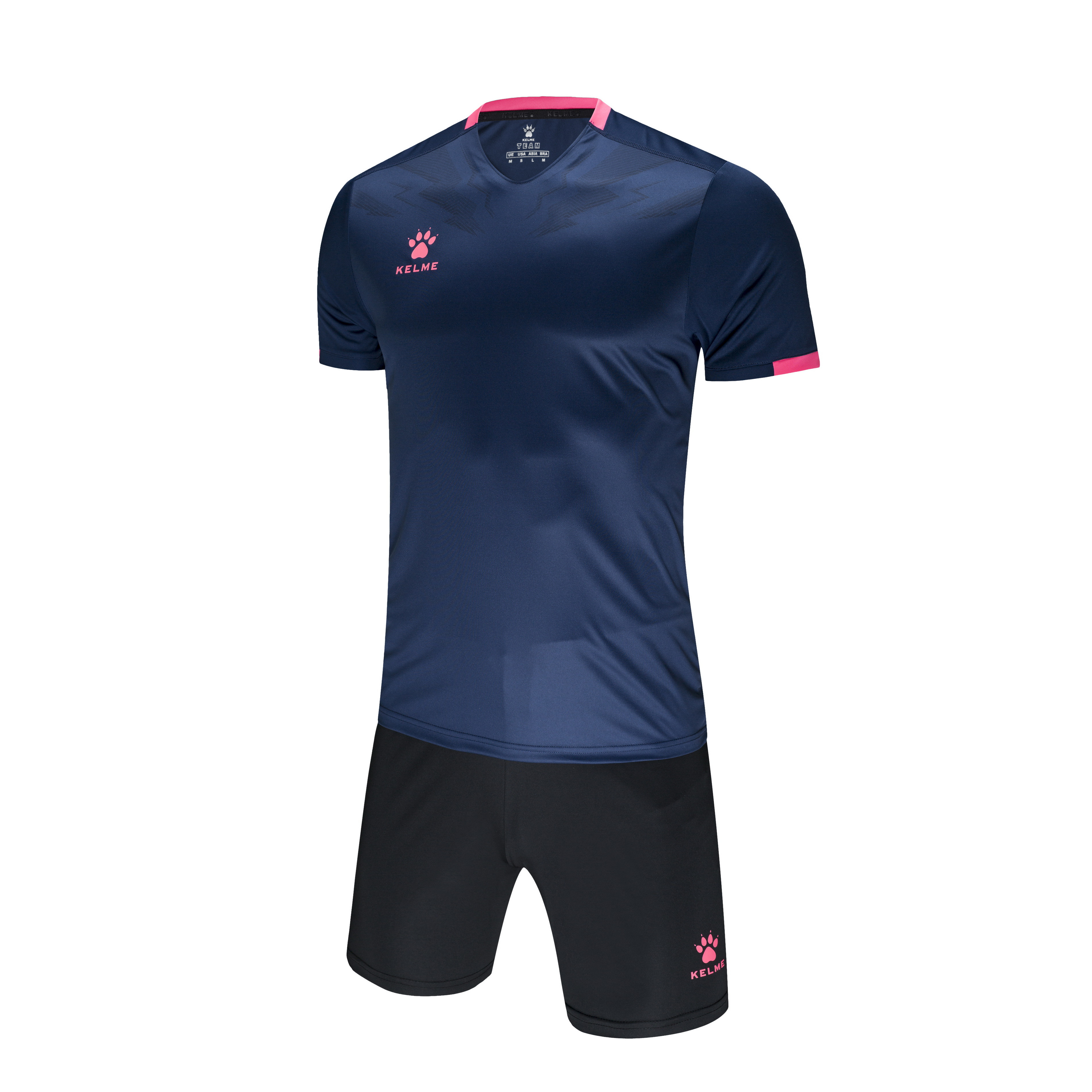 Áo đấu Kelme 2021 (xanh than, hồng)
