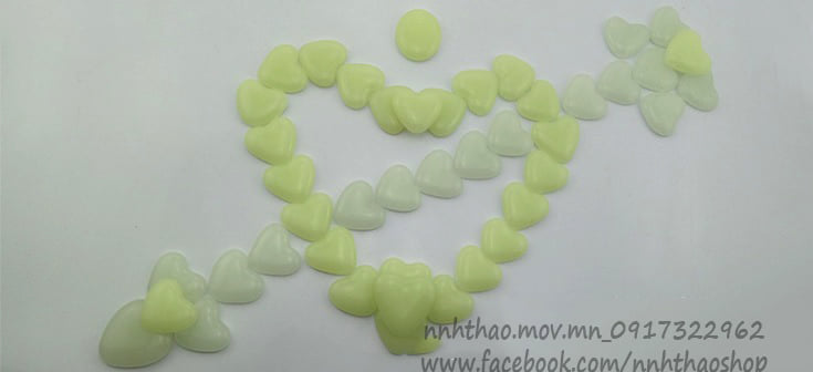Sỏi Dạ Quang Hình Trái Tim