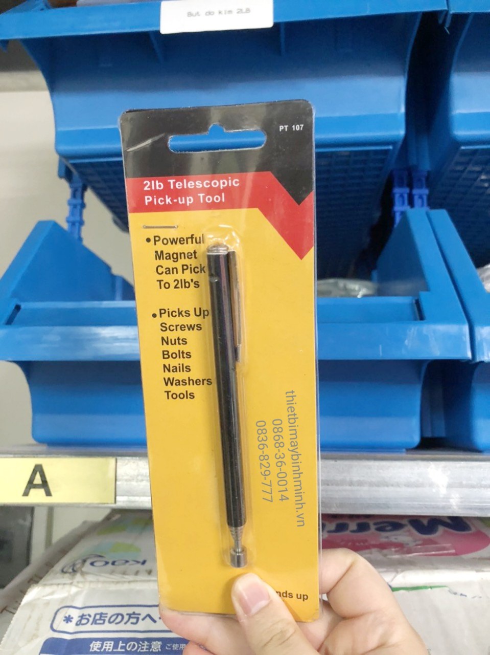 Bút đầu dò kim loại, bút nam châm, bút dò kim tay, que nam châm đầu nhỏ 0.5cm và đầu to 1cm