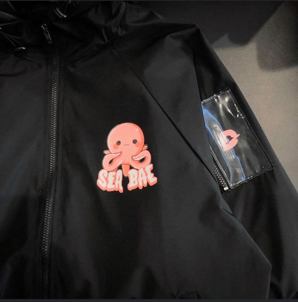 [UnisexStore] ÁO KHOÁC DÙ SEA BAE UNISEX (TÍM, ĐEN)
