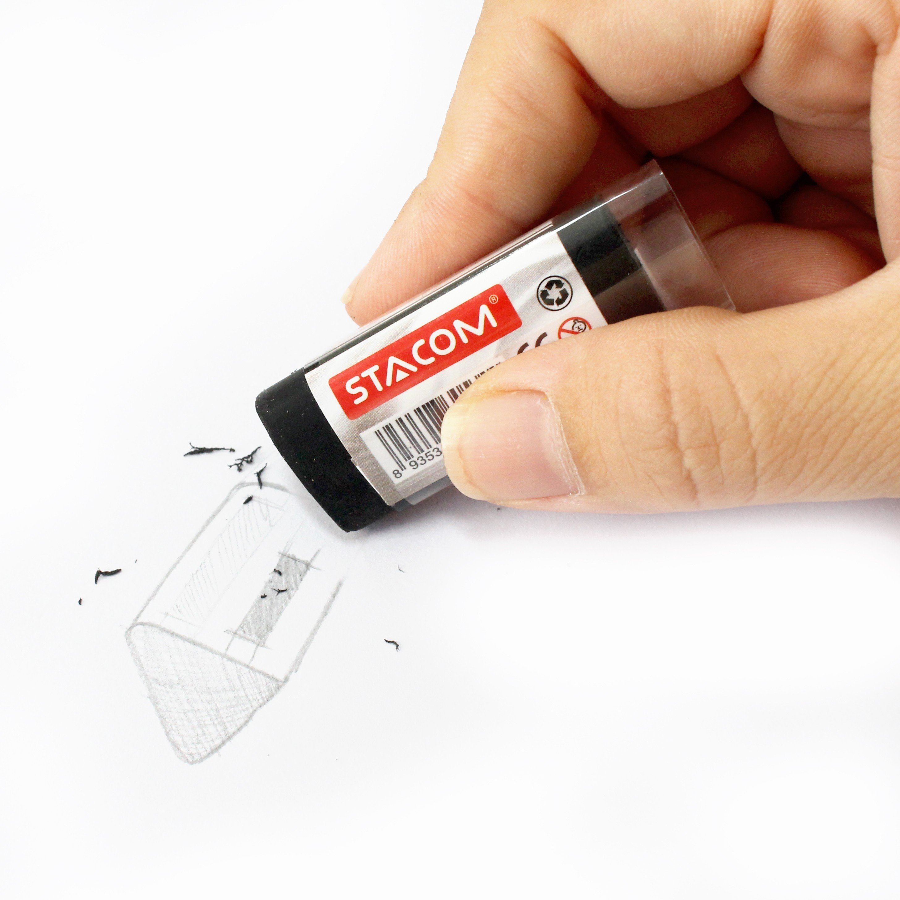 Gôm tẩy tam giác đen stacom, xóa mọi vết bẩn, không lem - er116b