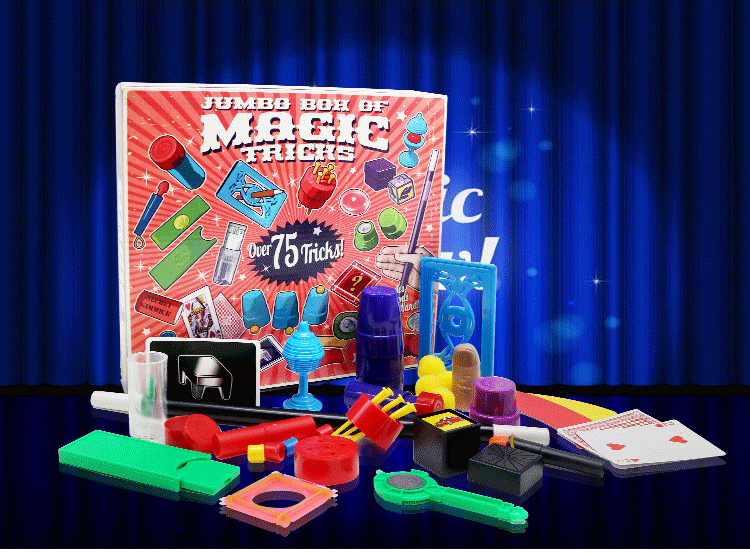 Bộ dụng cụ ảo thuật gia Magic Tricks – Over 75 Tricks cho bé