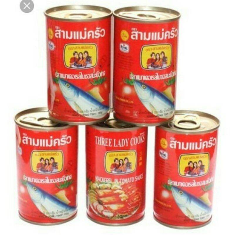 Lốc 10 hộp Cá 3 cô gái 155g (date mới)
