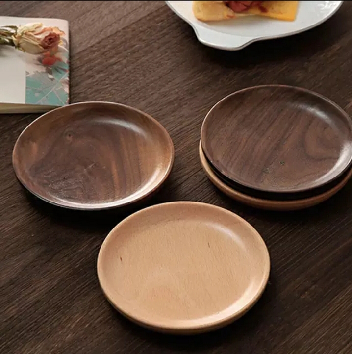 khay đĩa gỗ beech và gỗ xà cừ Cao Cấp
