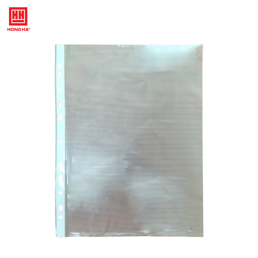 Túi nilon đục lỗ A4 Hồng Hà - 6691 (10 chiếc)