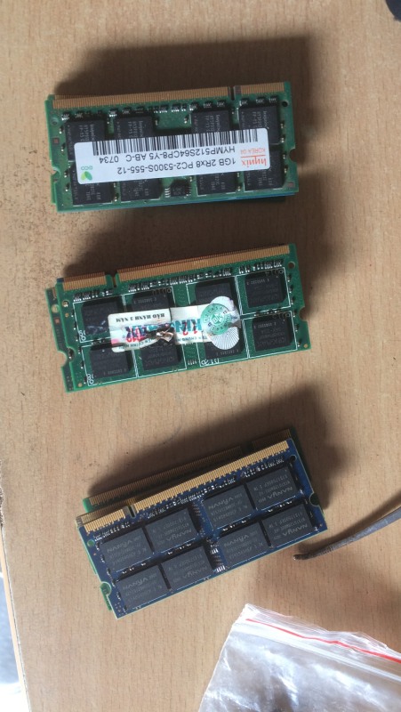 DDR2 2G VÀ 1G LAPTOP ĐÃ QUA SỬ DỤNG GIÁ TỐT CHẠY OK