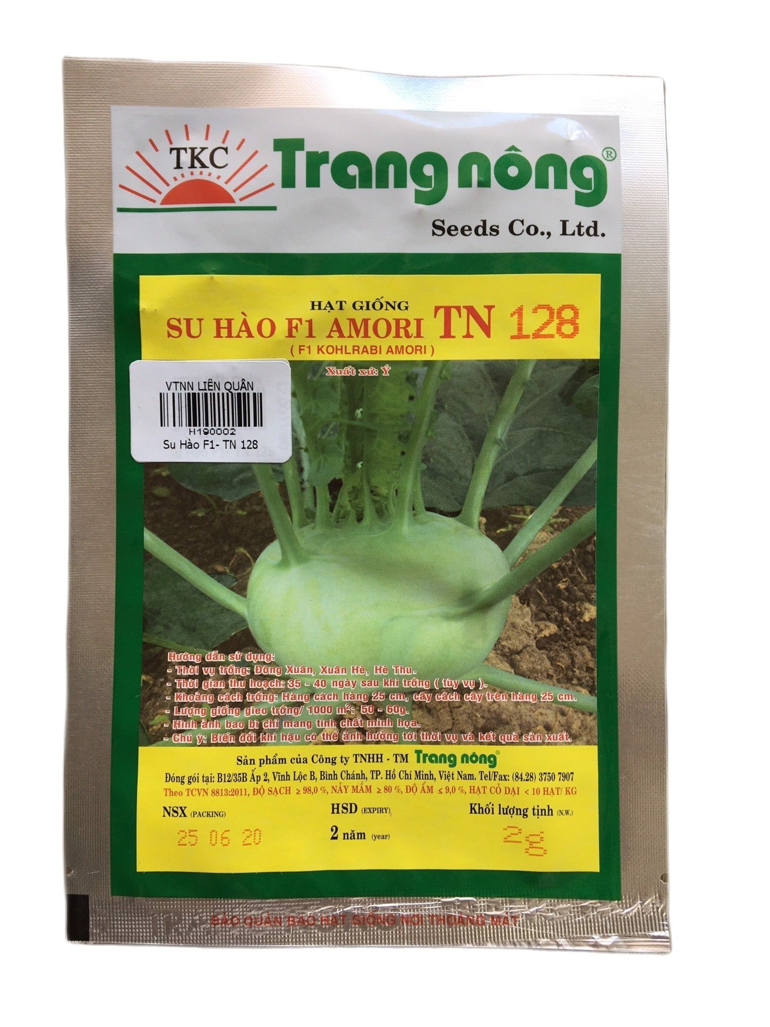 Su Hào F1 Amori TN 128
