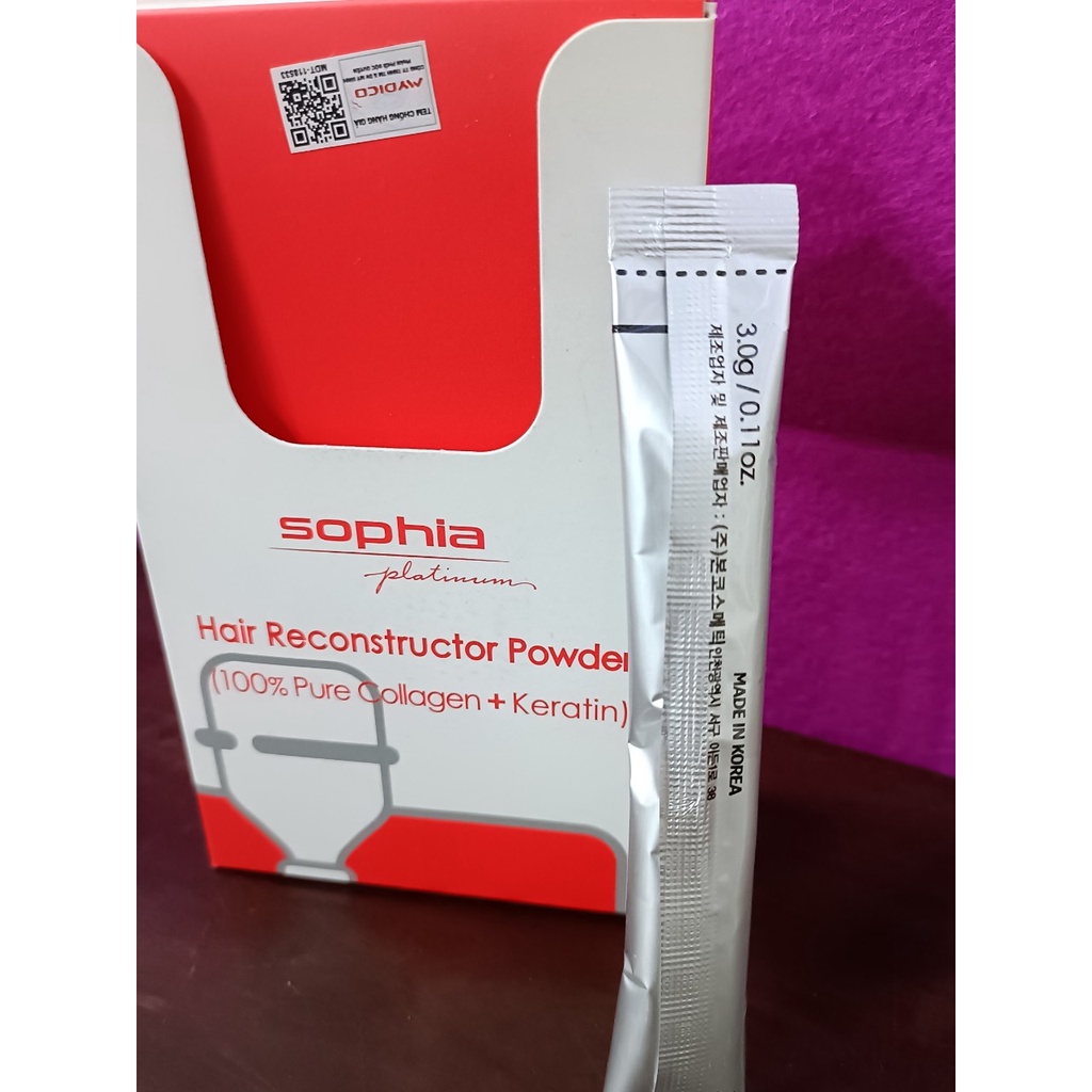 Thuốc nhuộm tóc lavox nano collagen complex 3d màu mới