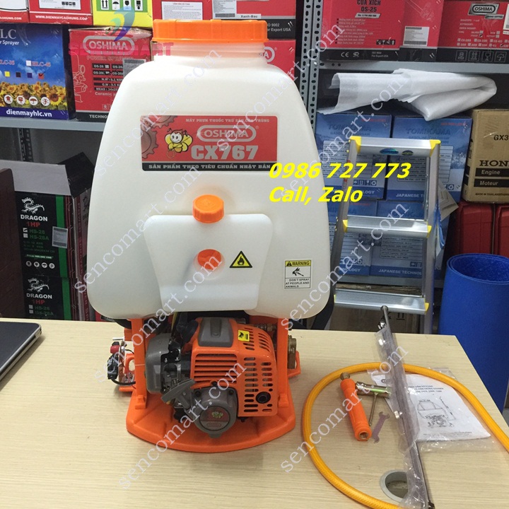 Bình xịt Oshima 767 chạy xăng 2 thì