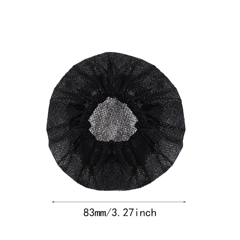 PanPan 10/50Pair Disposable Non-woven Microphone Cover Removal Windscreen Protective Mic Cap Pad for KTV Karaoke