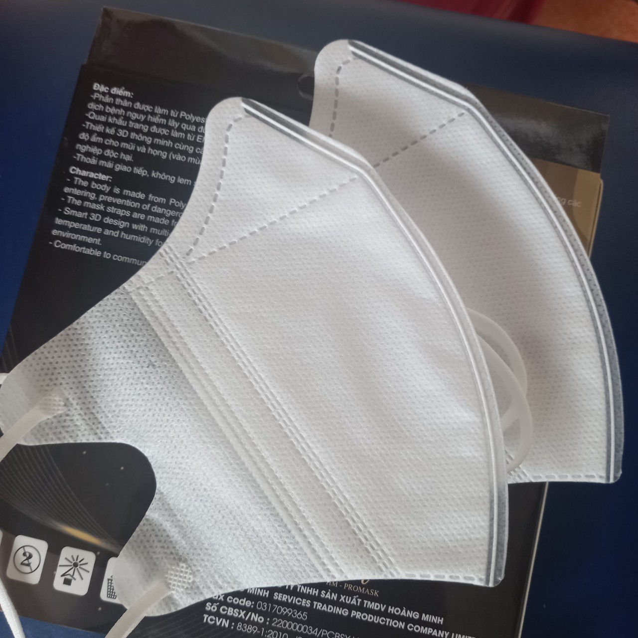 KHẨU TRANG 5D MASK ( 1 HỘP 10 CÁI ) TRẮNG