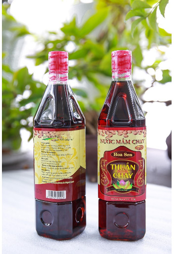 [HCM]NƯỚC MẮM THUẦN CHAY HOA SEN - NUTRICOOK 1 LÍT