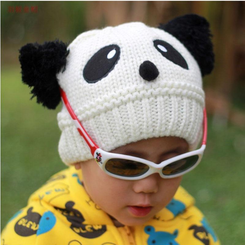 [HCM]Nón len gấu panda cho bé (Màu trắng)