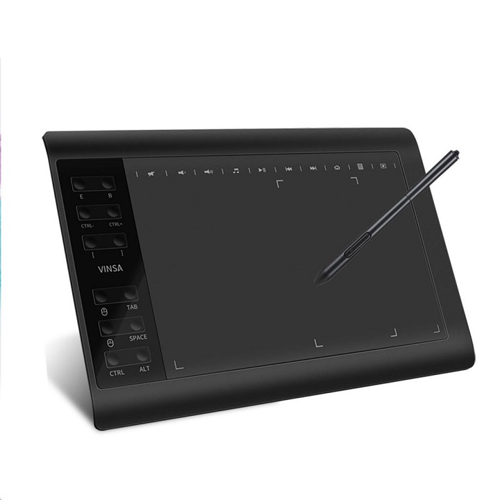 Bảng vẽ điện tử vinsa 1060 plus màn hình 10x6inch - hàng chính hãng