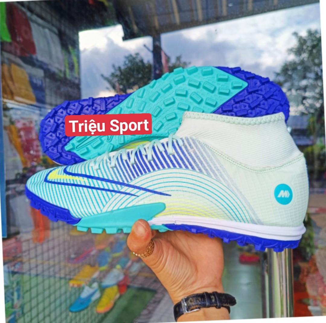 Giày Đá Bóng Mercurial Superfly 8 Academy TF ( Tặng khâu đế + túi rút + Hộp+ Tất )