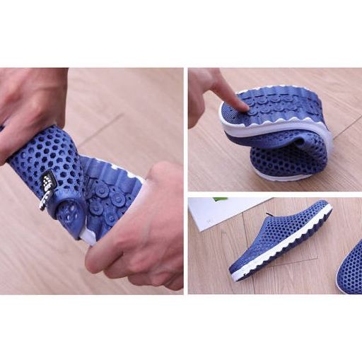 Dép nhựa , sục nhựa lỗ dẻo cho cả nam và nữ bít mũi đi mưa bảo hộ lao động Full Size 36-43