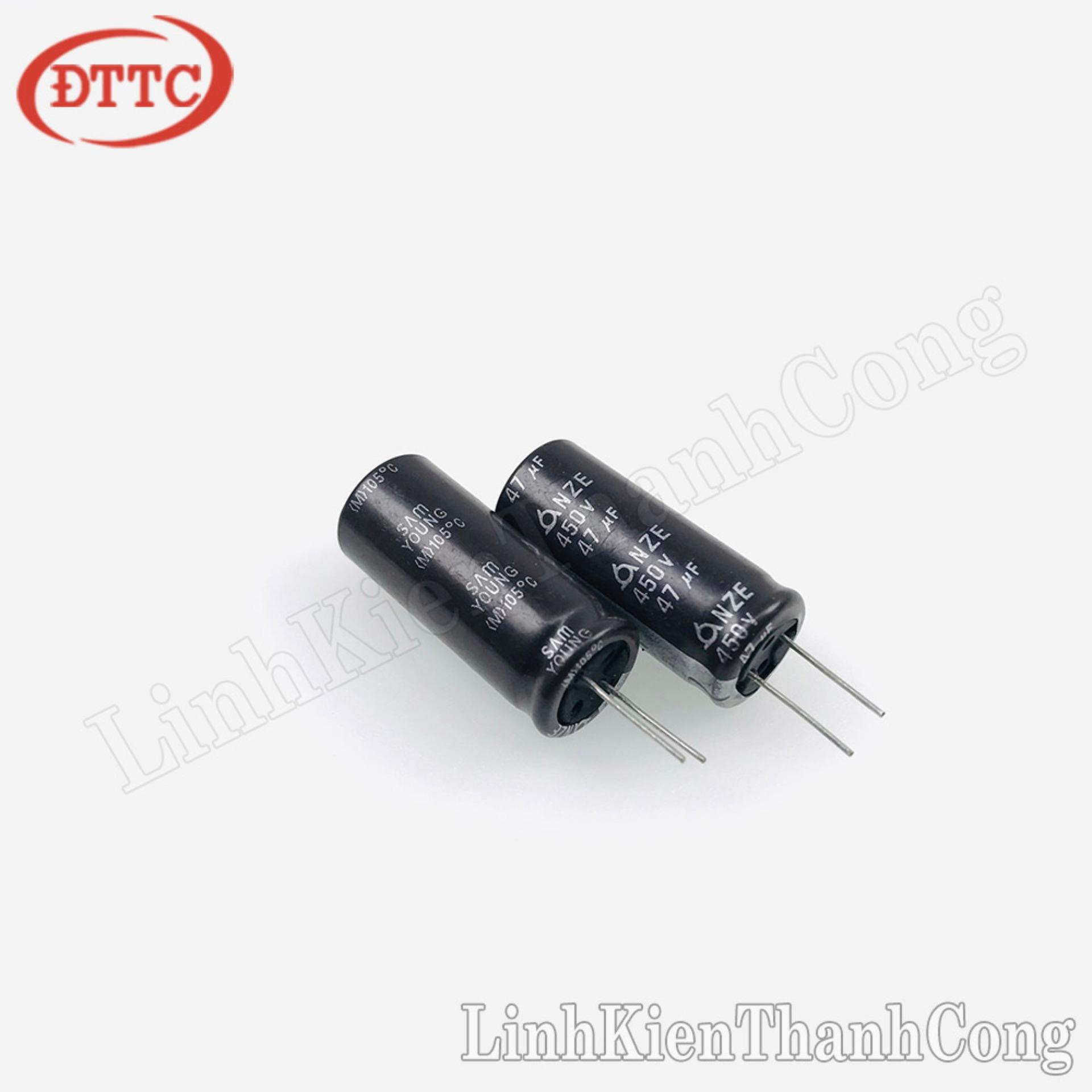 Tụ SAMYOUNG 47uF 450V (16x25mm)