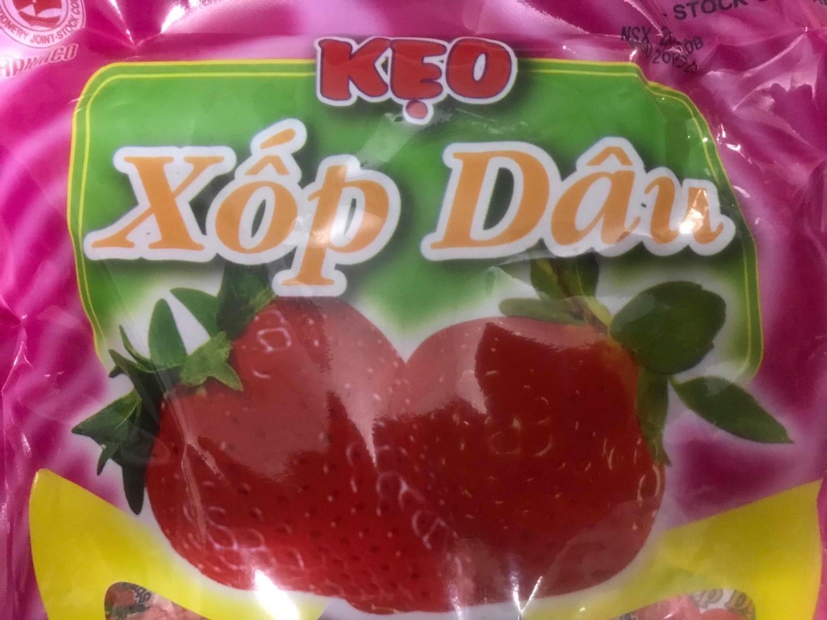 Kẹo Xốp Dâu Hải Hà Gói 300g