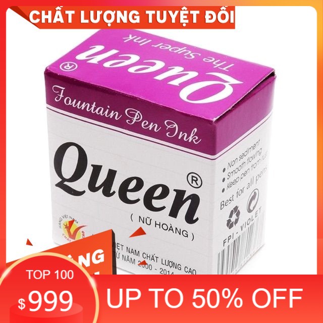 Mực Viết Máy Queen (1 Lọ )