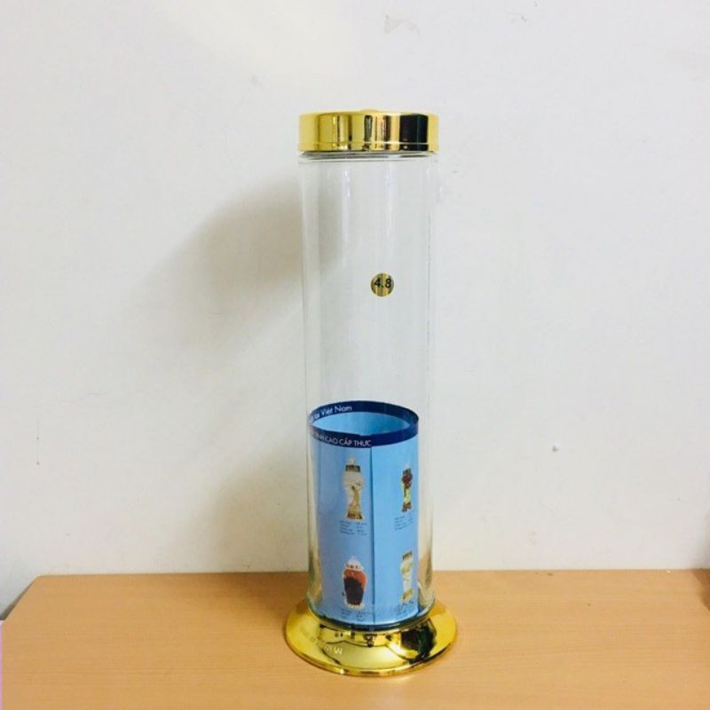 Bình Ngâm Rượu Sâm Thủy Tinh CAO CẤP PHÚ HÒA 3,8 lít