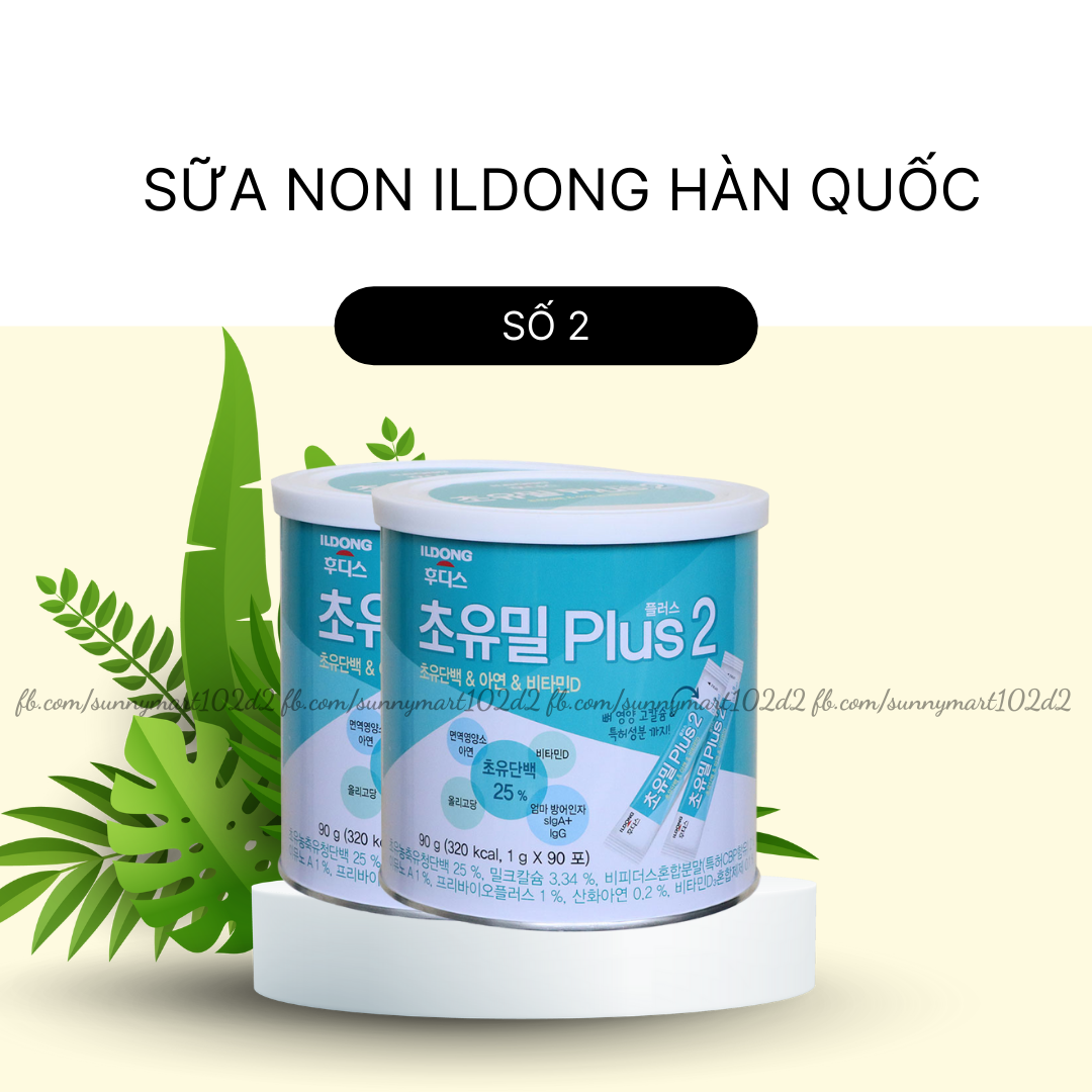 SỮA NON - MEN VI SINH ILDONG HÀN QUỐC (SỐ 1 & SỐ 2)