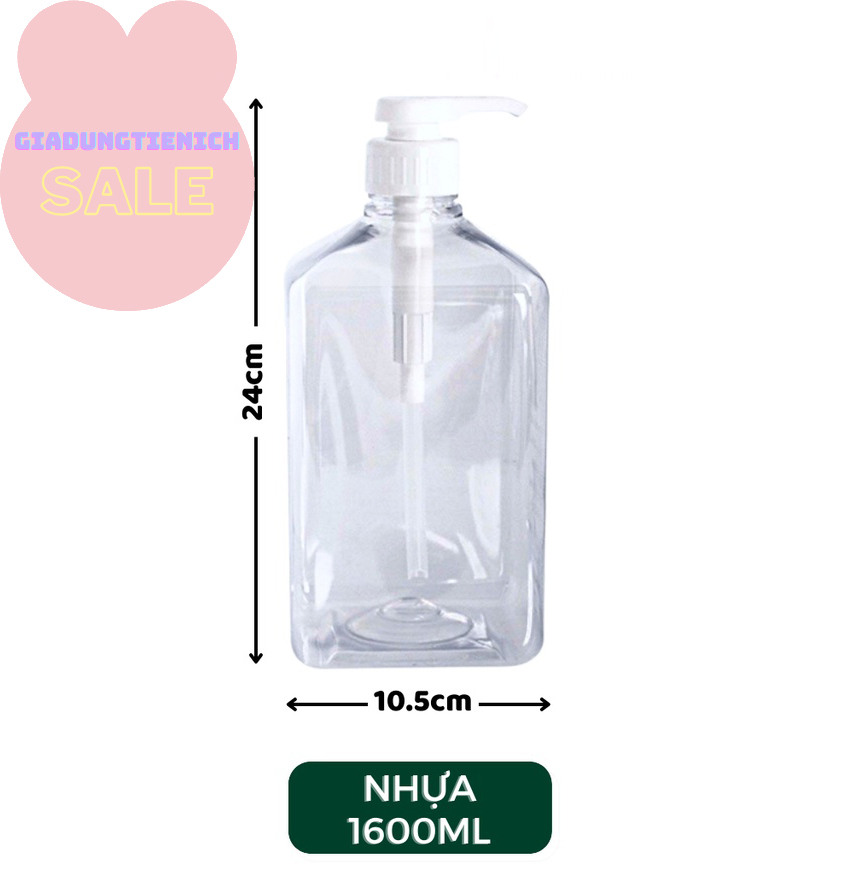 Bình Đựng Siro Bằng Nhựa / Thủy Tinh Có Vòi Pump Định Lượng 10ml 1 lần bơm