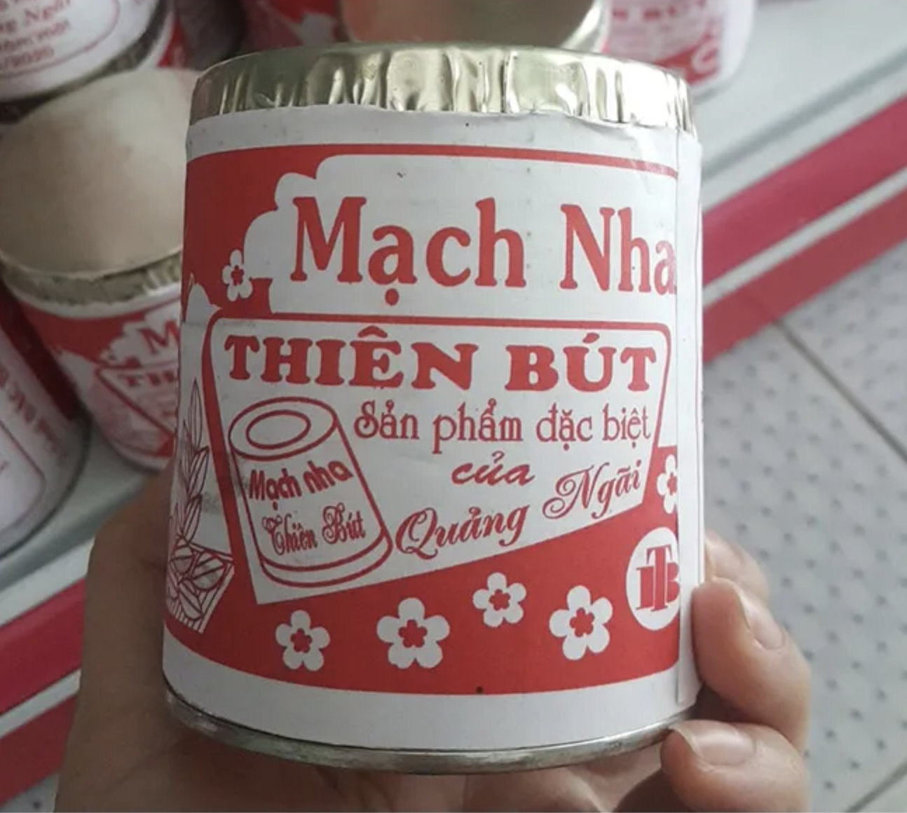 Mạch nha lon, mạch nha Quãng Ngãi