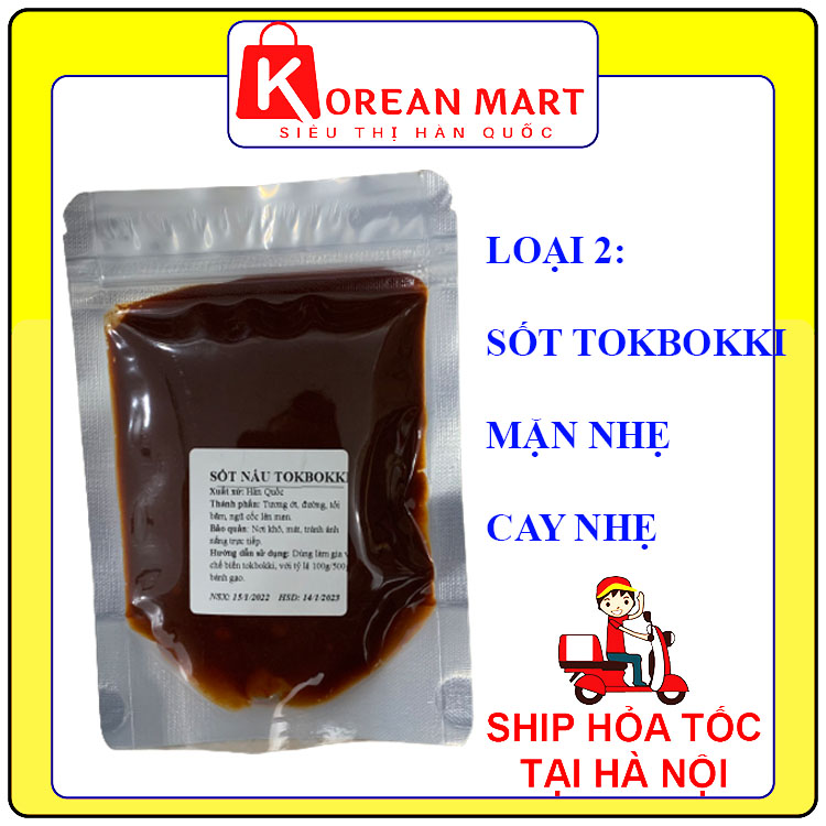 Sốt nấu Tokbokki Hàn quốc gói  100g