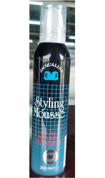 [HCM]Mousse tạo kiểu tóc Jacqualine 250ml (blue black)
