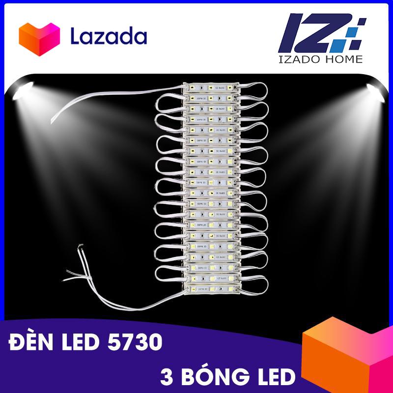 Combo 100 led hắt 3 bóng 5730 loại 12v