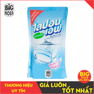 Nước rửa chén Lipon Thái Lan túi 550ml màu ngẫu nhiên bigboss hàng nội địa Lion Thái thumbnail