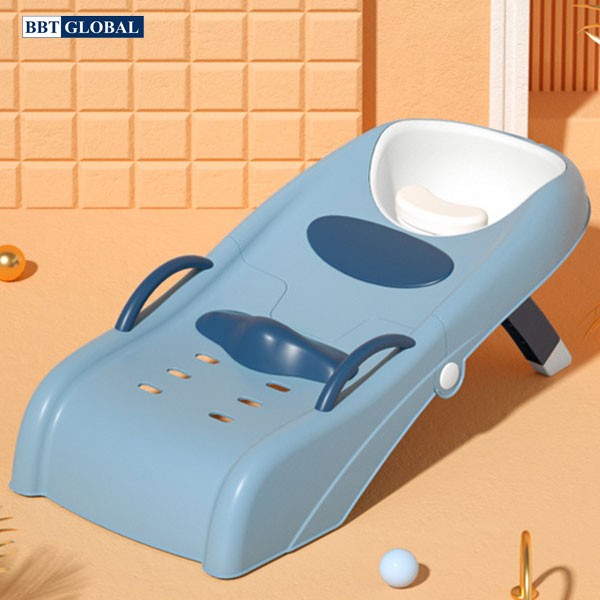 Ghế gội đầu cao cấp có thể gập gọn GGD02/Bộ bàn cho bé tập vệ sinh cá nhân BBT GLOBAL GGD501 - Bé tập đánh răng, rửa mặt &