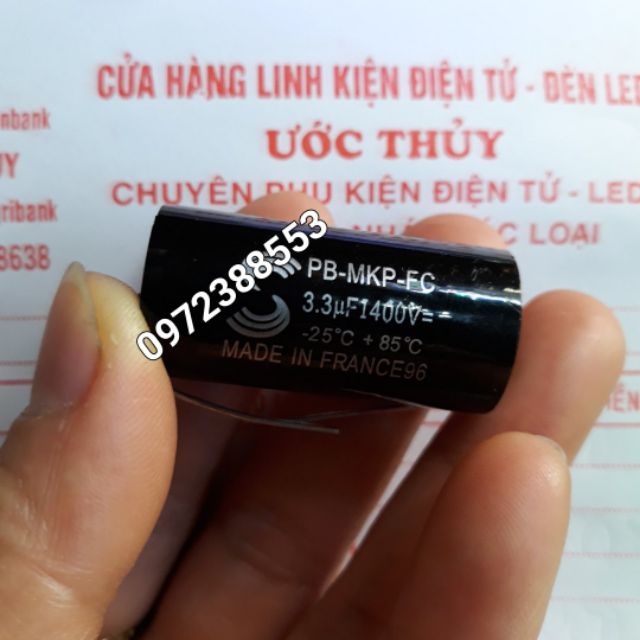 2con tụ loa zin 3,3uf 400v