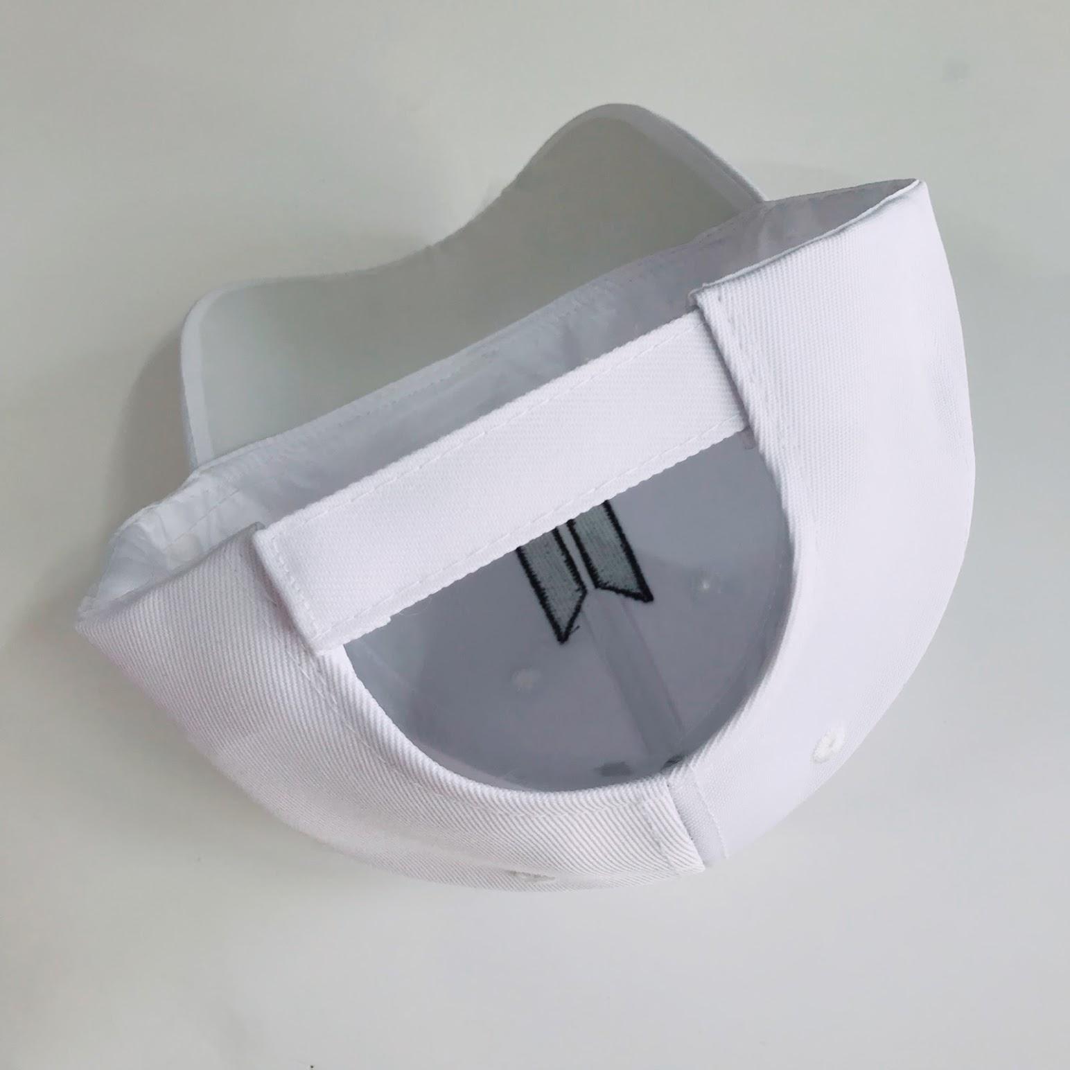 Nón kết trơn TRẮNG nam nữ